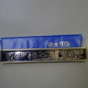 Hohner Echo Tremolo 2509/48C Harmonica w/ Case
